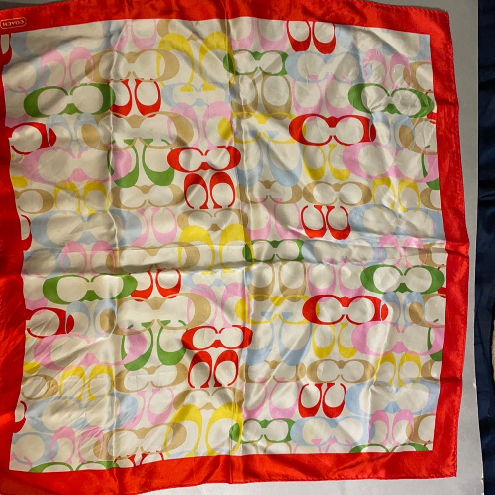 Coach Multicolored Scarf